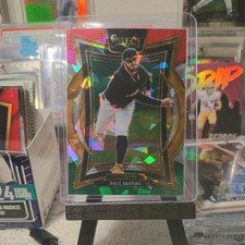 2025 Panini Select Paul Skenes #28 Concourse Red Green Ice Prizm Pittsburgh