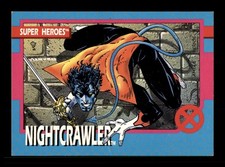 6 Nightcrawler Super Heroes Impel X-Men 1992 Trading Card TCG CCG