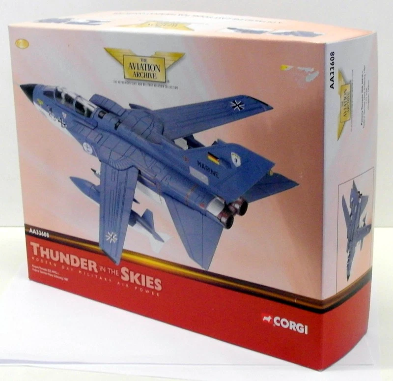 Corgi 1/72 Scale AA33608 Panavia Tornado IDS MFG-1 Fed German Navy Schleswig '87 - Image 4 of 4