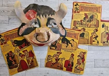 Walt Disney Ferdinand the Bull Cutouts & Canvas Mask