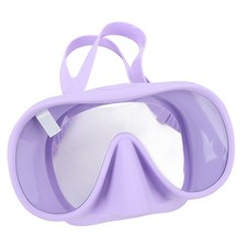 Swimming Goggles Adjustable Strap Tempered Glass Lens Diving Goggles For Travel