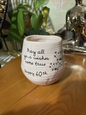 Dandelion Wishes Soy Filled Candle 8 oz May All Your Wishes Come True Happy 60th