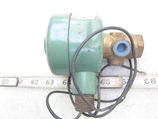 Asco 8320A108 1/4" NPT 120V Coil Solenoid Coil & Valve, Used