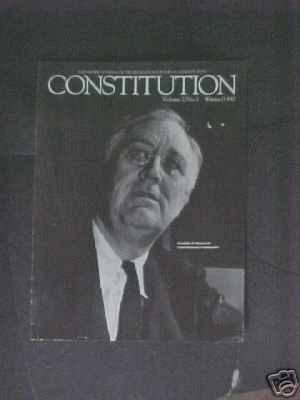 10  FDR Franklin Delano Roosevelt Constitution Journal 