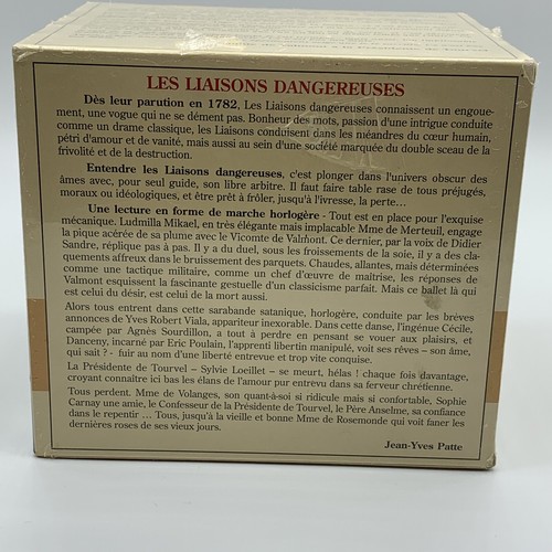 Choderlos de Laclos Les Liaisons Dangereuses - 10 Audio CD’s in French - Foto 6 di 6
