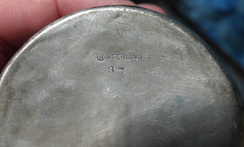 Small Sterling Silver Gift Cup with Handle - Picture 4 of 4