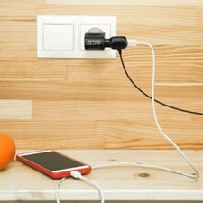 110V-240V AC Plug To 12V DC Socket Adapter Car Lighter Converter 788012341853