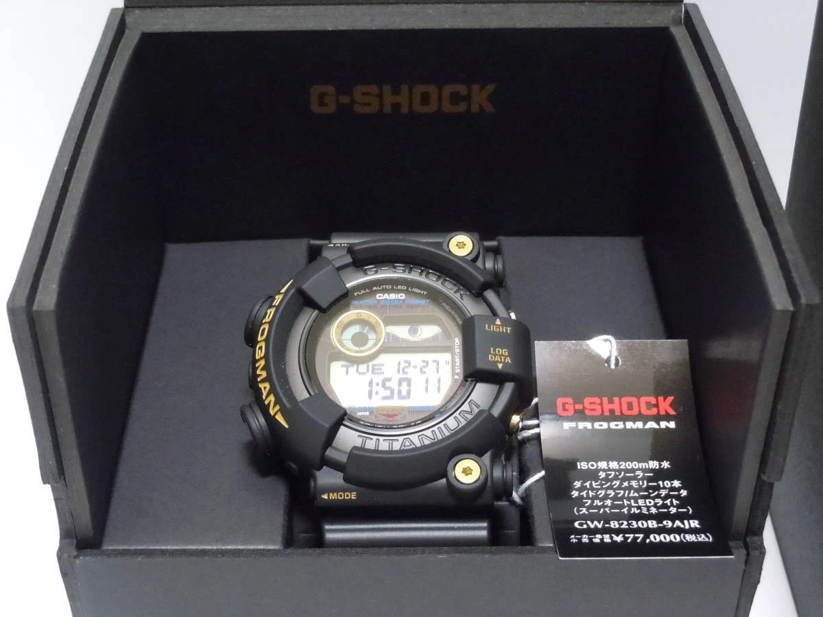 G-Shock Frogman 30th Anniversary Special Model GW-8230B-9AJR Casio