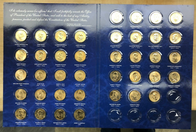 2007 - 2016 Presidential Dollar Coin Set ~ United States Mint 