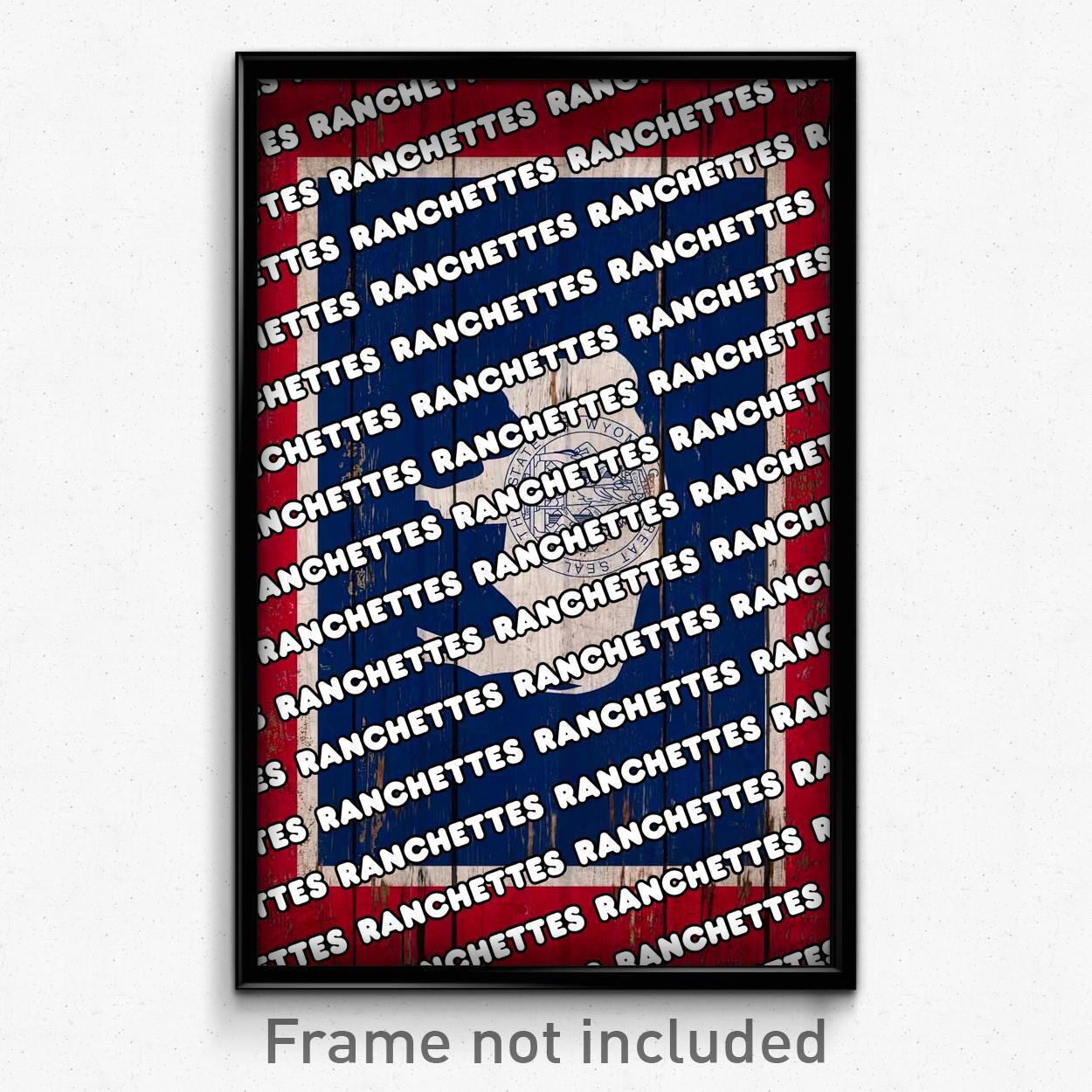 Ranchettes Wyoming Poster (WY City Souvenir 11x17 Town Print) eBay