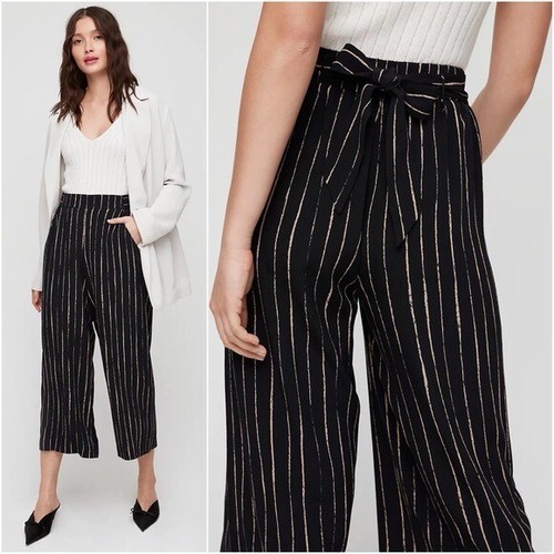 black espace faun wide leg pants 