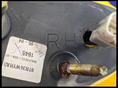 2003-2006 2008-2010 Dodge Viper SRT-10 8.3L Passenger Rear View Right Rh Mirror - Picture 9 of 12