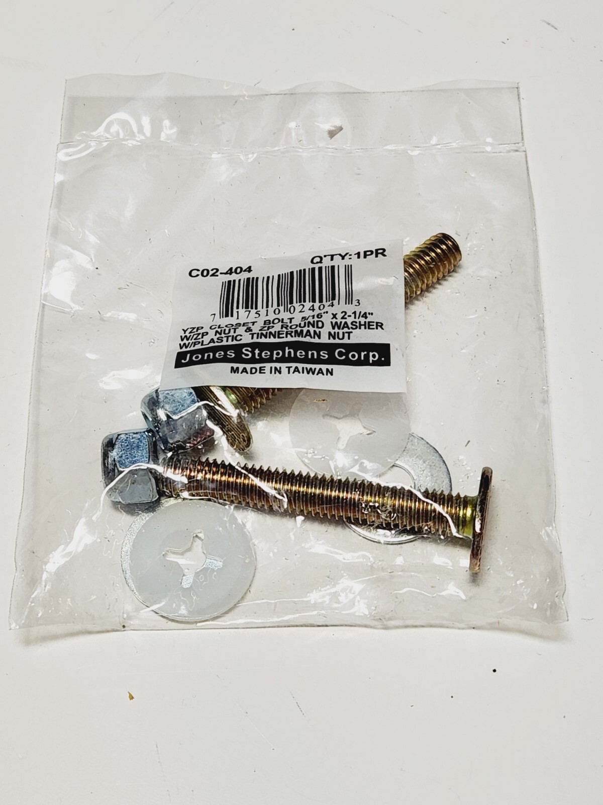 Jones Stephens Closet Bolts 5/16" X 21/4" 146sets eBay