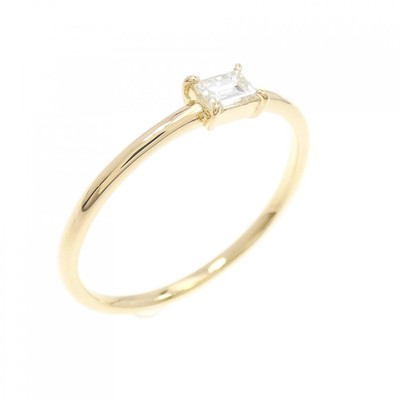 Authentic K18YG Diamond Ring 0.15CT  #270-003-948-5806