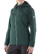 Mammut Gore-tex Premium Shell Hiking Lightweight Jacket Womens Xs