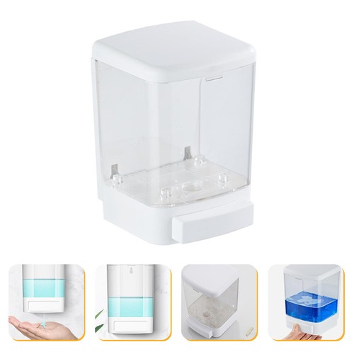 Liquid Soap Dispenser Foaming Holder Wall-mounted Manual Foams Hand