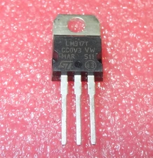 2 pcs LM317T 1.2V to 37V adjustable volftage regulator. 