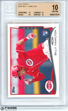 POP 1: Billy Hamilton RC BGS 10: 2014 Topps Rookie Card Pristine #36A