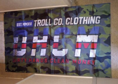 Dirty Hands Clean Money Flag