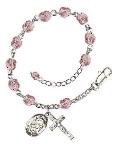 TÚ ELIGES Pulsera Rosario Mujer Santa Plata Bienaventuranza Junio Piedra Natal NUEVO - Imagen 14 de 140