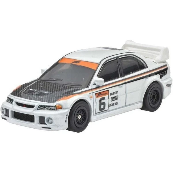 Hot Wheels 2022 Premium Forza Horizon Mitsubishi Lancer Evolution VI белый HCP11 - Изображение 2 из 4