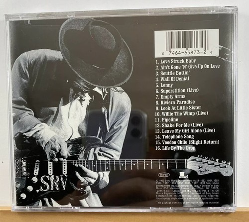 Stevie Ray Vaughan : Real Deal: Greatest Hits 2 Rock 1 Disc CD - Foto 4 di 6