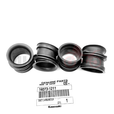 4x Vergaser Ansaugstutzen für KAWASAKI ZL600 ZR550 750 ZX GPZ ZL GPZ GPX ZEPHYR