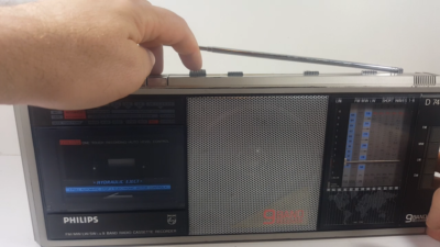 Vintage 80's Philips D 7456 Cassette Player 9 Band Radio | eBay