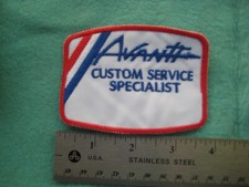 Studebaker Avanti Custom Service Parts Dealer Uniform Patch Studebaker Avanti Custom Service Parts Dealer Uniform Patch