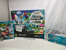 NINTENDO WII U, MARIO E LUIGI PACK,  CON 8 GIOCHI  , OTTIMO