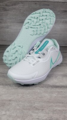 Size 7 - Nike React Men's Infinity Pro 2 Golf Shoes DJ5593-100 White/Mint New