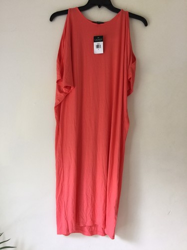 Lauren Ralph Lauren Cold Shoulder Jersey Dress. Size L. $115.00 - Picture 2 of 9
