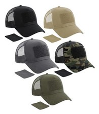 Beechfield Patch Snapback Trucker Baseball Hat Cap