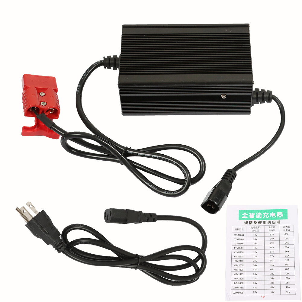 Floor Scrubber Pallet Jack Battery Charger 24V with SB120 120A RED