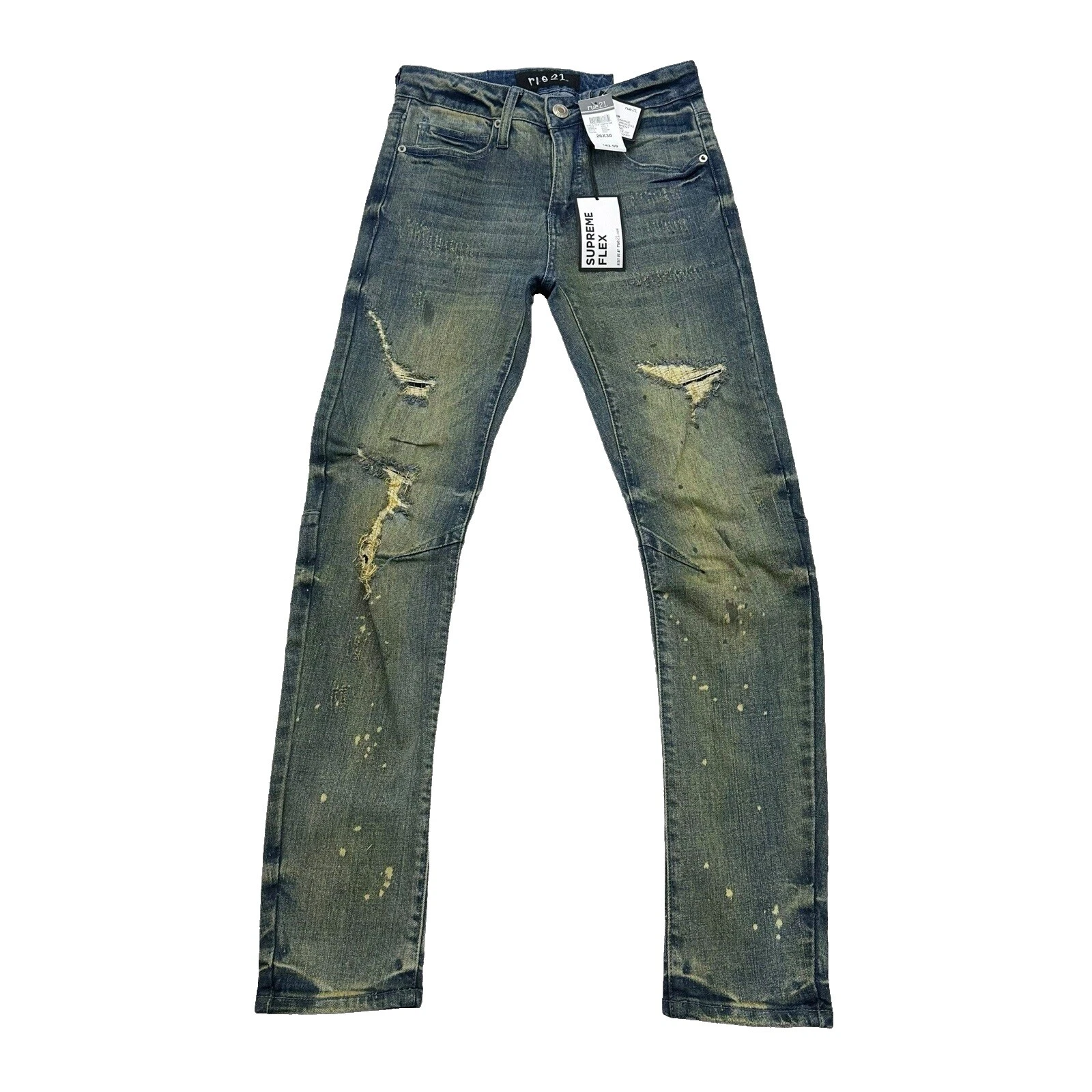 rue21 Cotton Regular Size Jeans for Men