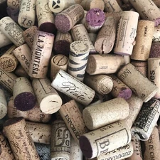 BULK LOT  300 Wine Corks - Only 100% Natural Corks Upcycled Variety of Brands