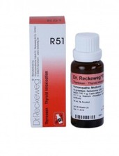 Dr Reckeweg Germany R51 Drops Homeopathic Medicine for Thyroid - Hyper Drops