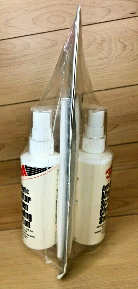 3M Anti-Static Monitor Screen Cleaner 2 Bottles Pack 4oz 118,2 ml and 20 wipes - Image 4 of 4