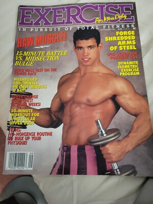 Exercise for Men Only Magazine September 1993