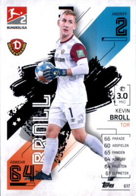 Match Attax EXTRA 2021/2022  Nr.617 - Kevin Broll