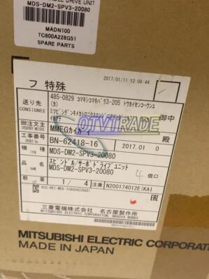 1PC NEW Mitsubishi Servo Driver MDS-DM2-SPV3-20080 MDSDM2SPV3-20080