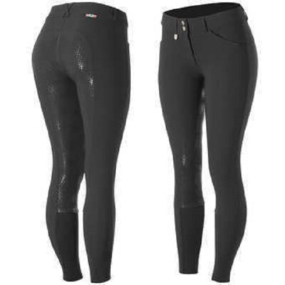 Horze Damen Grand Prix Reithose - schwarz - Vollsilikonsitz - NIEDRIGER PREIS