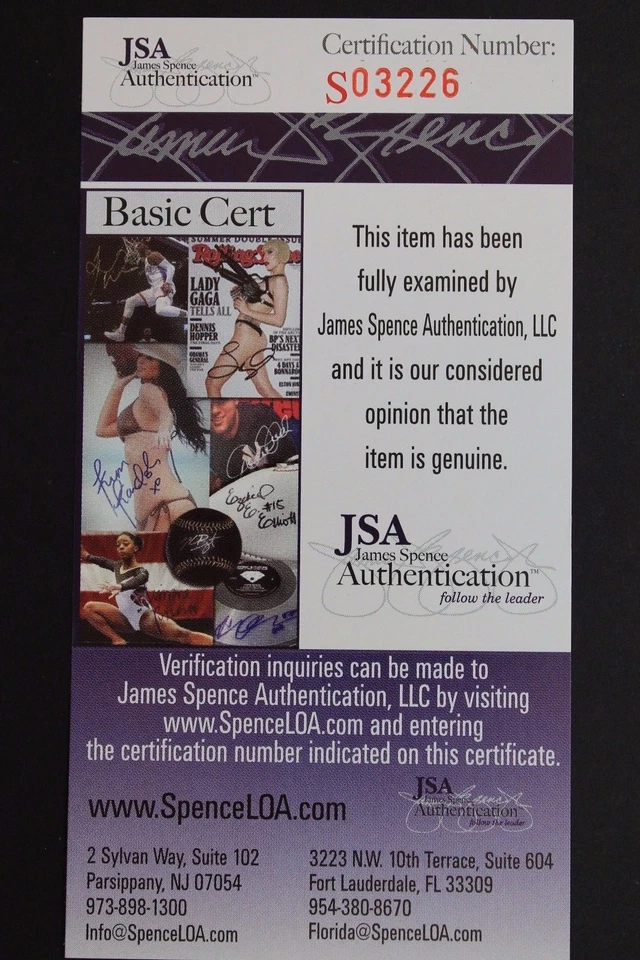 Don Sutton LA Dodgers HOF Autographed ONL Signed Baseball JSA B3 - Image 4 of 4