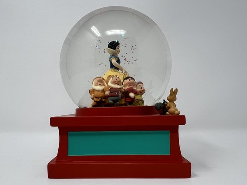 Disney Store Art Of SNOW WHITE Limited Edition Snow Globe Seven Dwarves EUC! - Picture 14 of 24