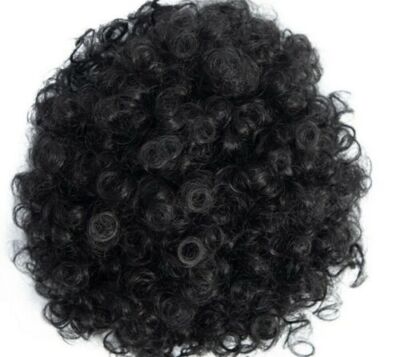 Afro Puff Synthetic Hairpiece Bun Drawstring Ponytail Kinky Curly Hair Extension