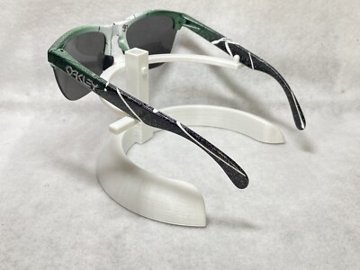 Custom Oakley Frogskins Lite Green Fade Drip w Fuse Black
