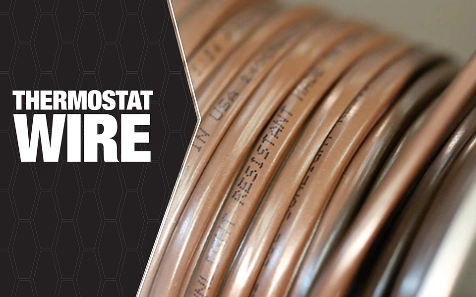 Southwire Calibre 18 5 Conductores Termostato Cable Clase 2 Alimentación Limitada Cable Marrón Foto 2 de 4