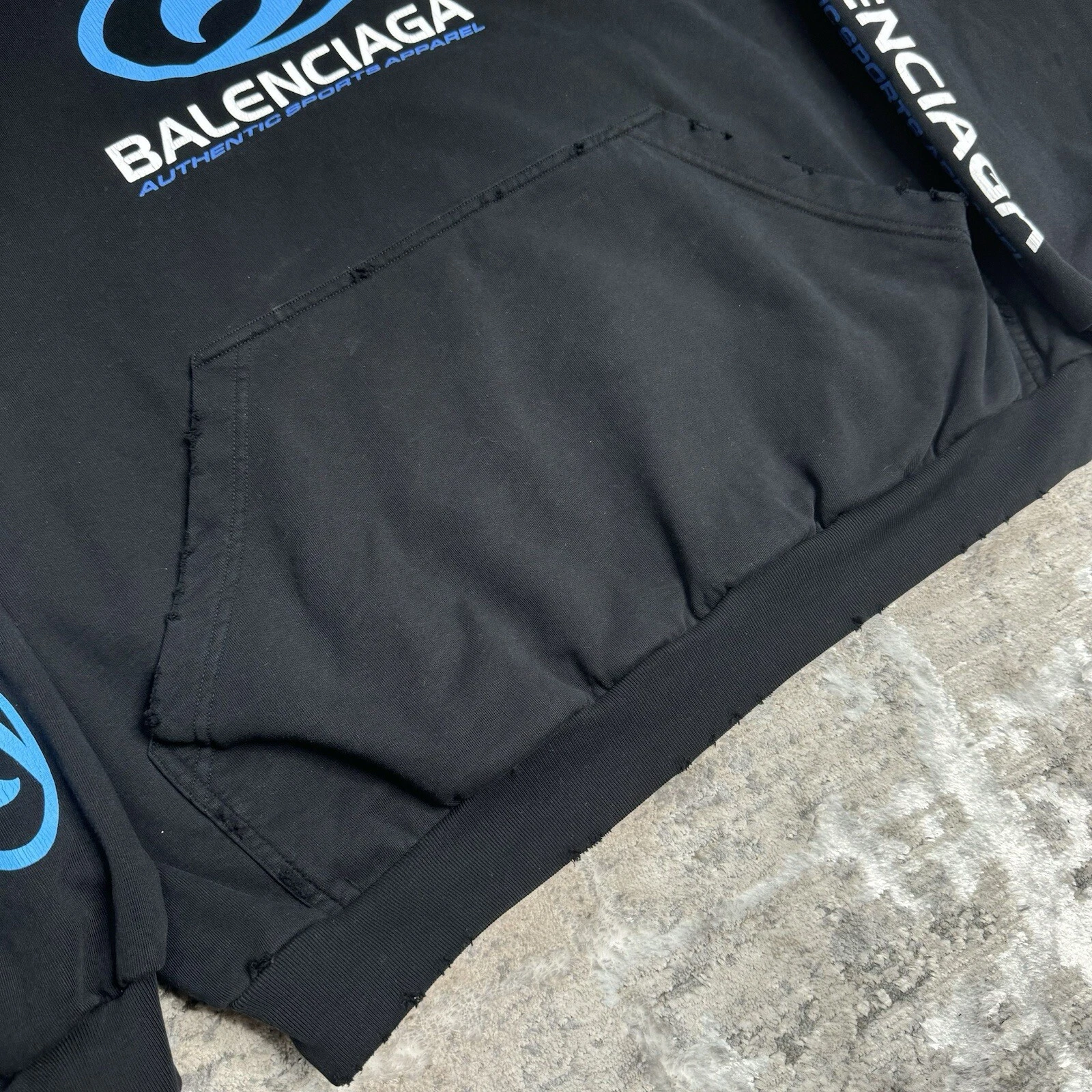 Felpa con cappuccio Balenciaga Surfer