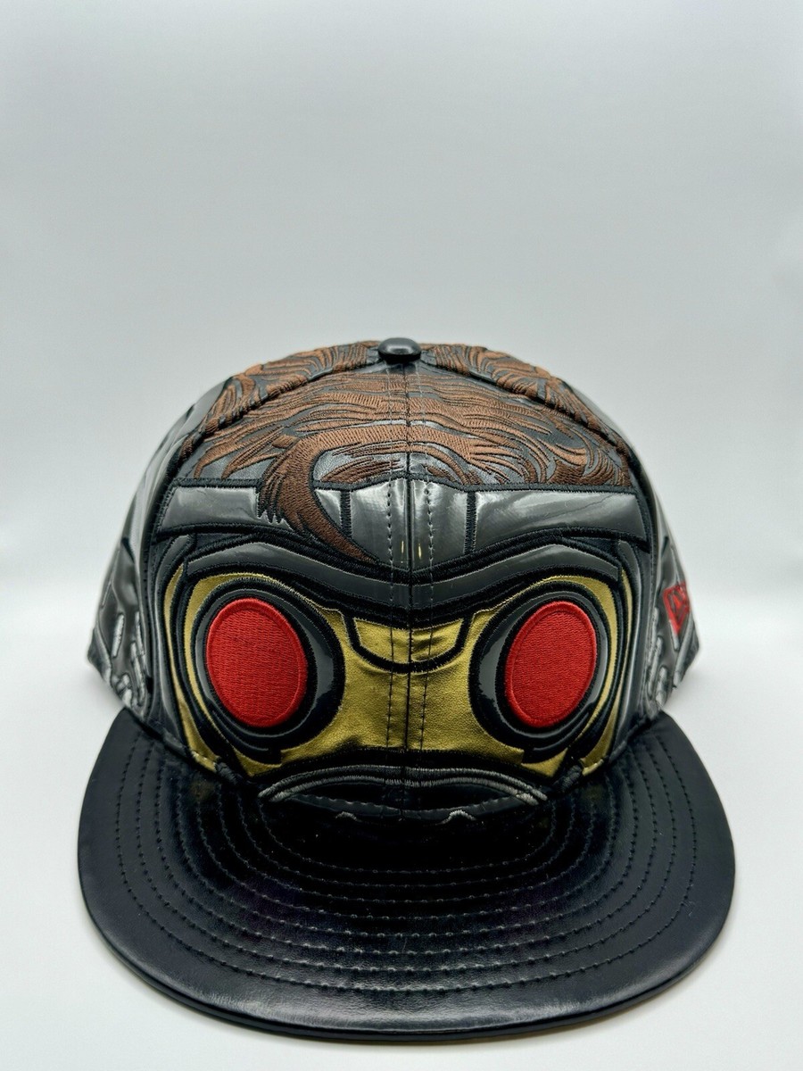 New Era X Marvel 59Fifty Cap GOTG Star Lord Armor Size 7 3/8