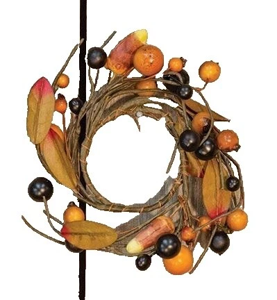 Кольца свечи из смолы в деревенском/примитивном стиле